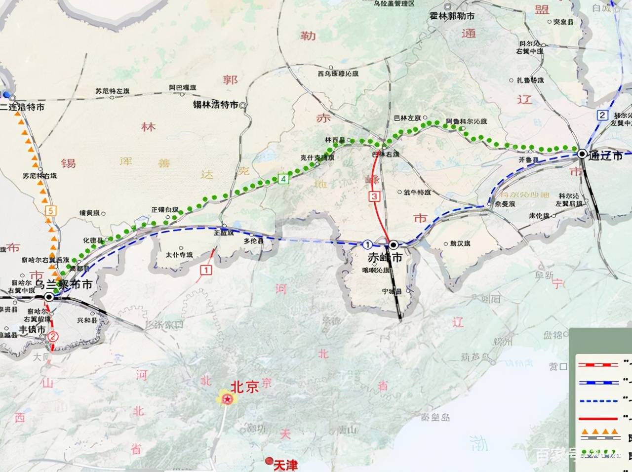 内蒙古高铁最新规划，构建现代化交通网络新篇章