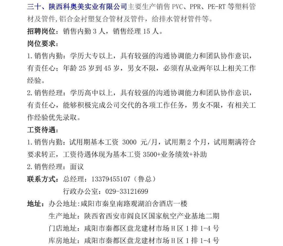 咸阳陈阳寨最新招聘动态及其社会影响分析