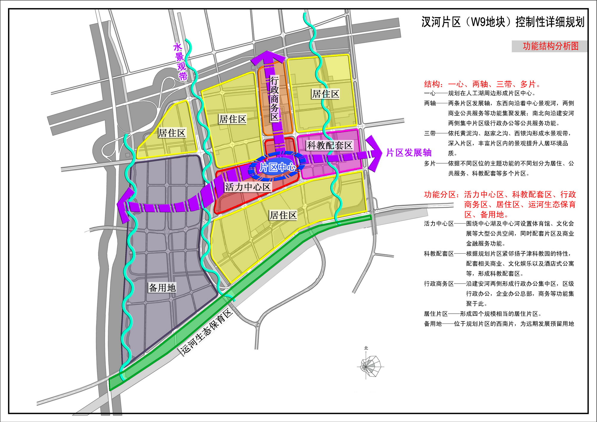 汊河新城规划蓝图，塑造未来城市的面貌