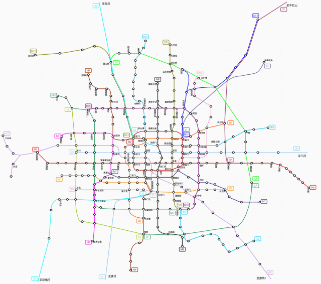 北京地铁最新高清图，探索城市交通脉络